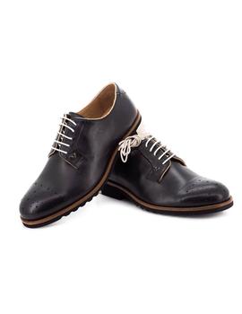 Zapato Martinelli De Piel Negro 1351-0358PYM