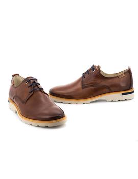 Zapato Pikolinos De Piel Marron M9J-4201