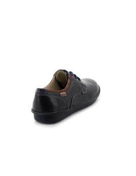 Zapato Pikolinos De Piel Azul M7B-4230