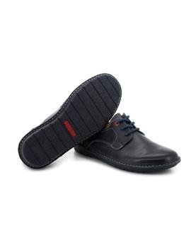 Zapato Pikolinos De Piel Azul M7B-4230