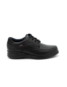 Zapato Callaghan De Piel Negro 12700