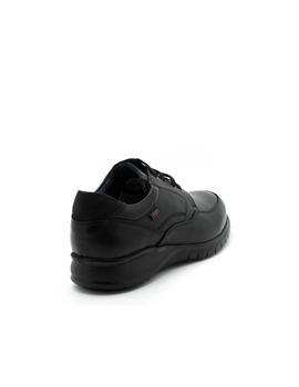 Zapato Callaghan De Piel Negro 12700