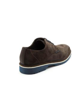 Zapato t2in De Piel Marron R-3079