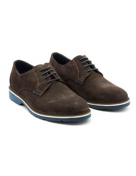 Zapato t2in De Piel Marron R-3079