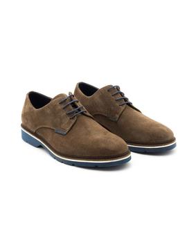 Zapato t2in De Piel Taupe R-3079