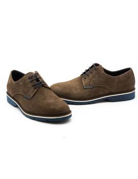 Zapato t2in De Piel Taupe R-3079