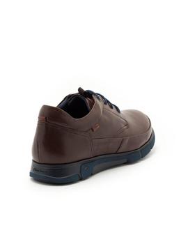 Zapato Fluchos De Piel Marron F0402