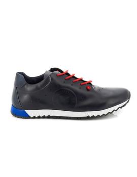 Zapato Be Cool De Piel Azul 2837