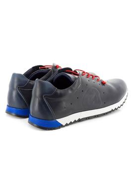 Zapato Be Cool De Piel Azul 2837