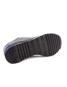 Zapato Be Cool De Piel Azul 2837