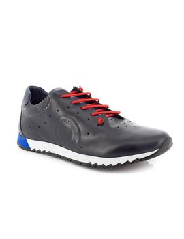 Zapato Be Cool De Piel Azul 2837