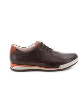 Zapato Fluchos De Piel Marron F0144_HAPV