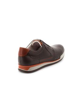 Zapato Fluchos De Piel Marron F0144_HAPV