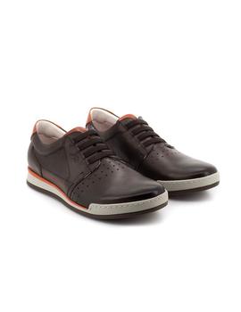 Zapato Fluchos De Piel Marron F0144_HAPV