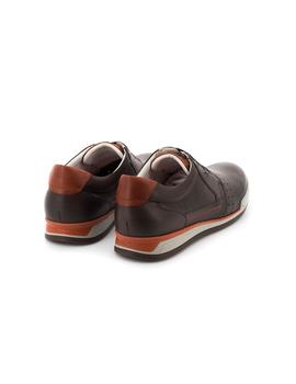 Zapato Fluchos De Piel Marron F0144_HAPV