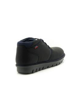 Botin Callaghan De Piel Azul 16701