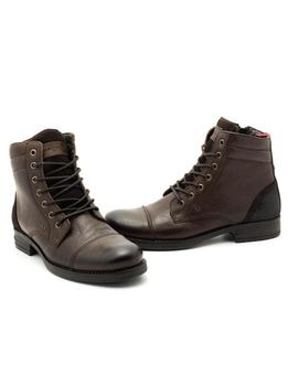 Botin Martinelli De Piel Marron 1192-0848PYP