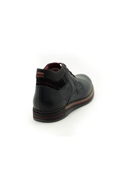 Botin Fluchos De Piel Azul F0392