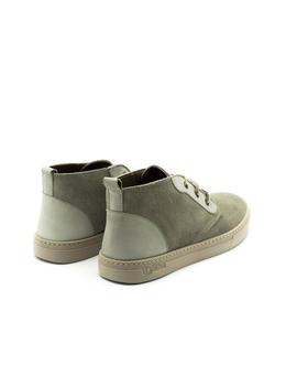 Botin NaturalWorld De Piel Gris 6752