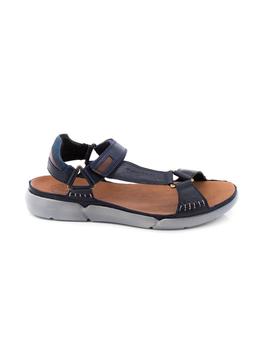 Sandalia KangaRoos De Piel Azul 966-14