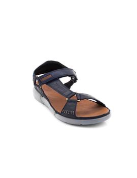 Sandalia KangaRoos De Piel Azul 966-14