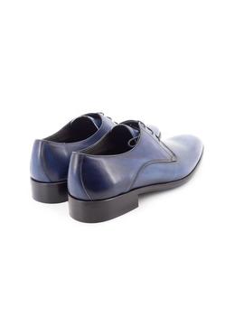 Zapato Donatelli De Piel Azul 9843