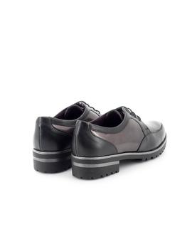 Blucher Pitillos De Piel Negro 1302