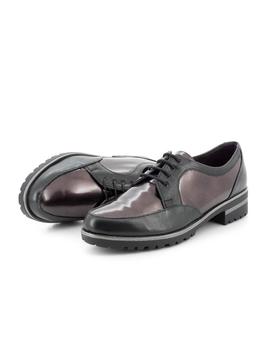 Blucher Pitillos De Piel Negro 1302