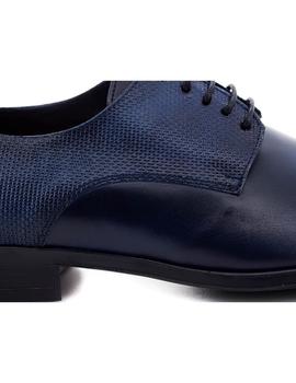 Zapato Sergio Doñate De Piel Azul 10343