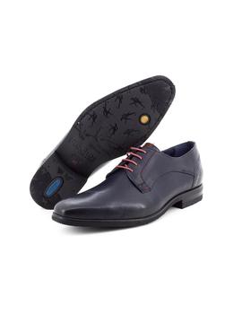 Blucher Fluchos De Piel Azul F0136_MEPM