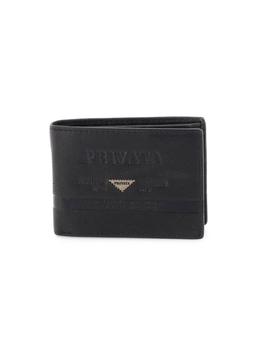 Billetero Privata De Piel Negro PR23786