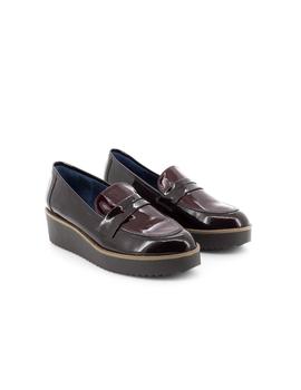 Mocasin Dliro De Piel Marron 32-9017