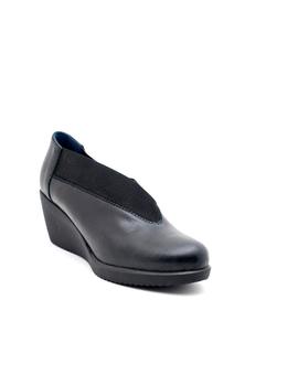 Zapato Dkt  De Piel Negro 6402