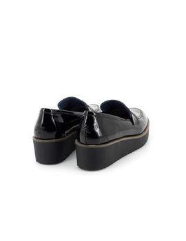 Mocasin Dliro De Piel Negro 32-9017