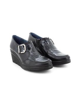 Zapato Dliro De Piel Negro 32-10652