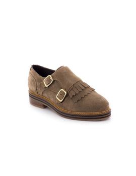 Zapato Vexed De Piel Taupe 3658