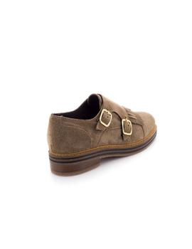 Zapato Vexed De Piel Taupe 3658