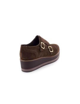 Zapato Vexed De Piel Marron 3644