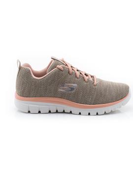 Deportivos Skechers Beige Greceful