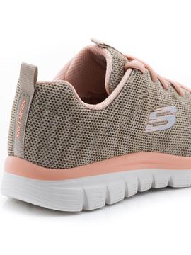 Deportivos Skechers Beige Greceful