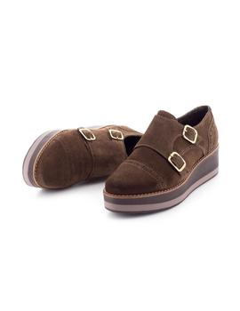 Zapato Vexed De Piel Marron 3644