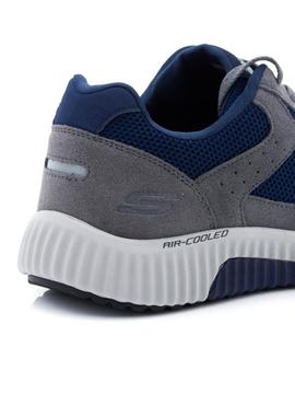 Deportivos Skechers Paxmen Azules para Hombre