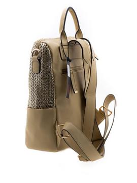 Mochilas MariaMare Raina Beige para Mujer