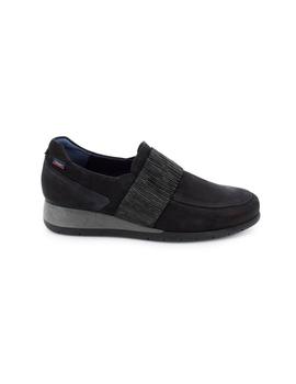 Mocasin Callaghan De Piel Negro 20107