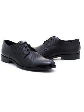 Zapato Negro Cordones T2in