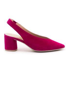 Descalzo D'Chicas 3095 De Piel Fucsia para Mujer