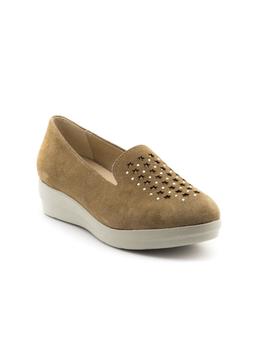 Mocasin D'Chicas 5224 De Piel Beige para Mujer