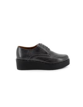 Blucher Marroqui Sanchez De Piel Gris 9495