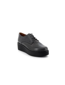 Blucher Marroqui Sanchez De Piel Gris 9495