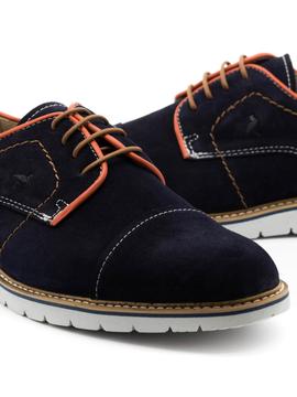 Zapato Sison Azul Serraje 241